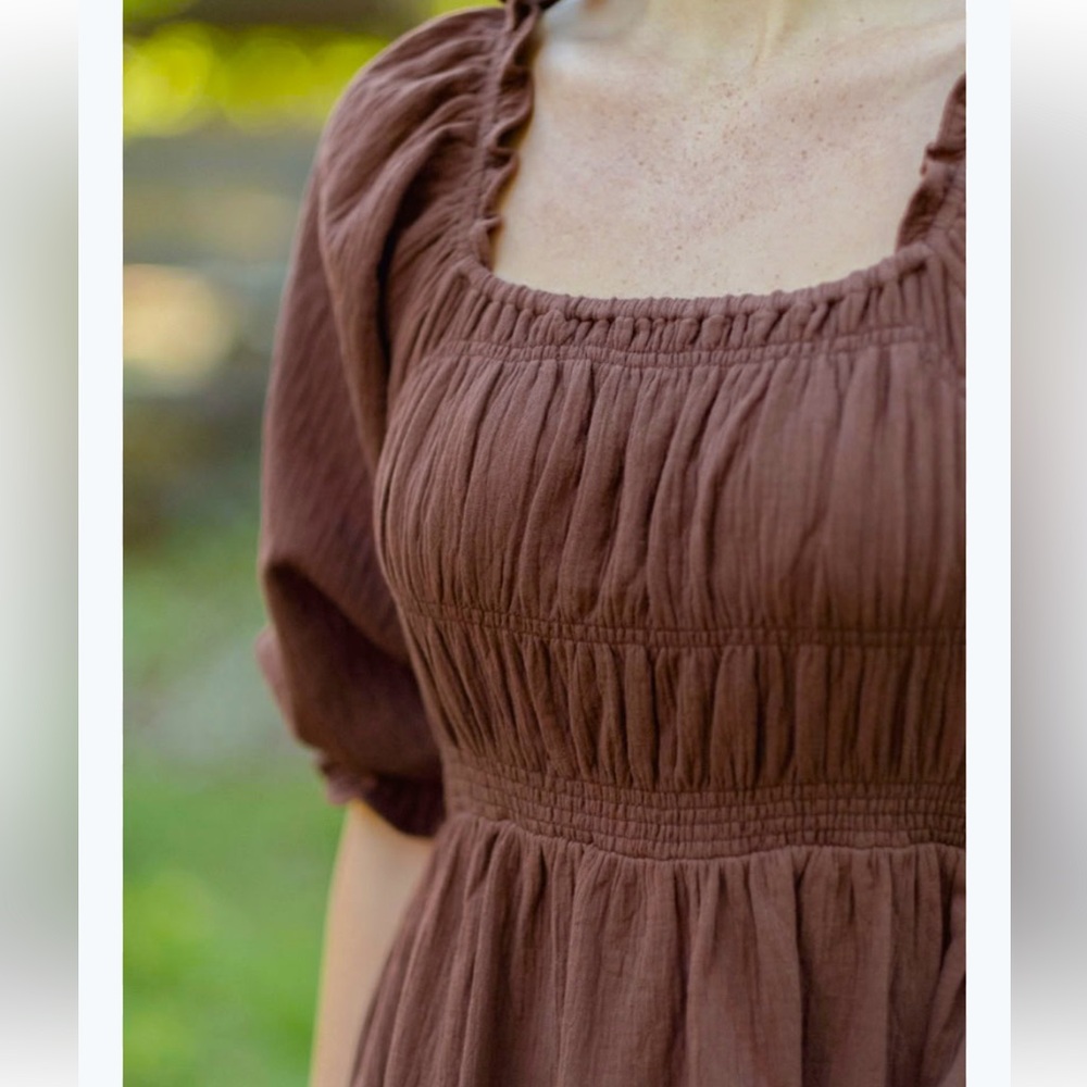 Neuflora Hayden Dress - Chocolate Brown